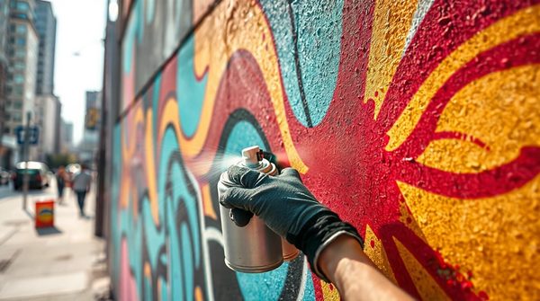 Le graffeur : l'art urbain au service de vos événements